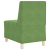 Sofa Fotel Jasnozielony 55 cm Aksamit