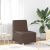 Sofa Fotel Brązowy 55 cm Skóra ekologiczna