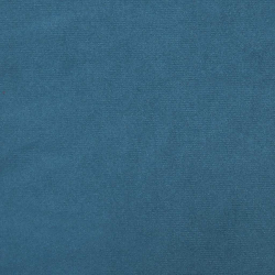Sofa 2-osobowa, niebieski, 120 cm, tapicerowana aksamitem