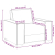 Sofa Fotel Wino Czerwone 59 cm Aksamit