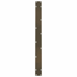 Nogi do stolika kawowego, naturalna stal, 2 szt., 100x(72-73)cm