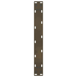 Nogi do stolika kawowego, naturalna stal, 2 szt., 60x(42-43) cm