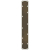 Nogi do stolika kawowego, naturalna stal, 2 szt., 60x(90-91) cm