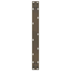 Nogi do stolika kawowego, 2 szt., naturalna stal, 60x(30-31) cm