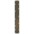 Nogi do stolika kawowego, 2 szt., naturalna stal, 60x(72-73) cm