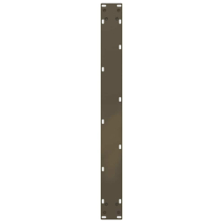 Nogi do stolika kawowego, 3 szt., naturalna stal, 80x(72-73) cm