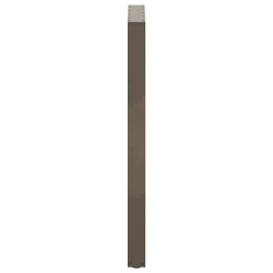 Nogi do stolika kawowego 2 szt. naturalna stal 60x(100-111) cm