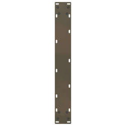Nogi do stolika kawowego 2 szt. naturalna stal 60x(100-111) cm