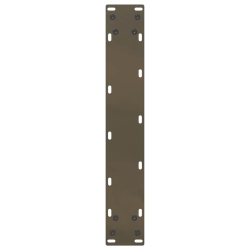 Nogi do stolika kawowego 2 szt. naturalna stal 50x(100-111) cm