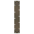 Nogi do stolika kawowego 2 szt. naturalna stal 50x(100-111) cm