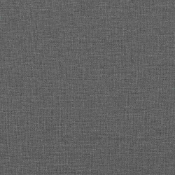Sofa Fotel z Podłokietnikami Ciemnoszary 53 cm Tkanina