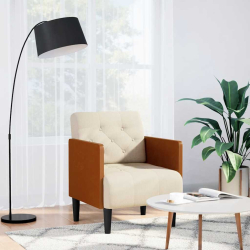 Sofa Fotel z Podłokietnikami 55 cm Len