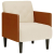 Sofa Fotel z Podłokietnikami 55 cm Len