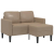 Sofa 2-osobowa z szezlongiem w kształcie litery L Cappuccino