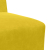 Sofa Fotel Żółty 55 cm Aksamit