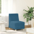 Sofa Fotel Niebieski 55 cm Aksamit