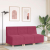 Sofa Fotel Wino Czerwone 55 cm Aksamit