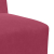 Sofa Fotel Wino Czerwone 55 cm Aksamit