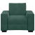 Sofa Fotel Ciemnozielony 59 cm Aksamit
