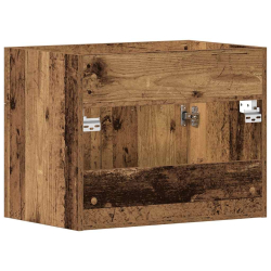 Szafka pod umywalkę łazienkową, stare drewno, 60x38,5x46 cm