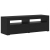 Szafka pod TV z oświetleniem LED, czarny dąb, 120x35x40 cm
