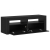 Szafka pod TV z oświetleniem LED, czarny dąb, 120x35x40 cm