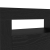 Szafka pod TV z oświetleniem LED, czarny dąb, 120x35x40 cm