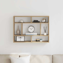 Półka ścienna, dąb artisan, 75x16x55cm, materiał drewnopochodny