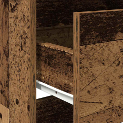 Szafka, stare drewno, 60x35x76 cm, materiał drewnopochodny