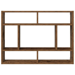 Półka ścienna, stare drewno 75x16x55cm, materiał drewnopochodny