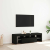 Szafka pod TV z oświetleniem LED, czarny dąb, 140x36,5x40 cm