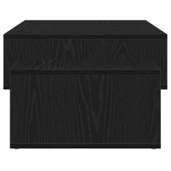 Stolik kawowy, czarny dąb, 105x55x32 cm materiał drewnopochodny