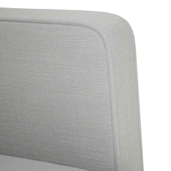 Sofa Fotel z Podłokietnikami Cloud Grey 53 cm Tkanina