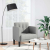 Sofa Fotel z Podłokietnikami Cloud Grey 53 cm Tkanina