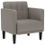 Sofa Fotel z Podłokietnikami Taupe 53 cm Tkanina
