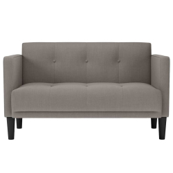 Sofa dwuosobowa Taupe 111 cm Tkanina