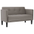 Sofa dwuosobowa Taupe 111 cm Tkanina