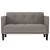 Sofa dwuosobowa Taupe 111 cm Tkanina