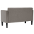 Sofa dwuosobowa Taupe 111 cm Tkanina