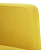 Sofa Fotel z Podłokietnikami Żółty 53 cm Aksamit