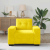 Sofa Fotel Żółty 59 cm Aksamit