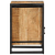 Szafka nocna, 40x40x59 cm, lite surowe drewno mango