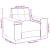 Sofa Fotel Wino Czerwone 59 cm Aksamit
