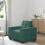 Sofa Fotel Ciemnozielony 59 cm Aksamit