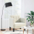 Sofa Fotel z Podłokietnikami Kremowy 53 cm Aksamit