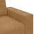 Sofa Fotel Brązowy 59 cm Aksamit