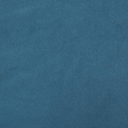 2-cz. wypoczynek Chesterfield z wałkami, niebieski, aksamit