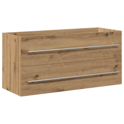 Szafka pod umywalkę, dąb artisan, 100x38,5x48 cm