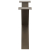 Nogi do stolika kawowego, 2 szt., naturalna stal, 70x(42-43) cm