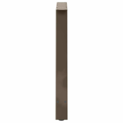 Nogi do stolika kawowego, 2 szt., 70x(72-73) cm, stal